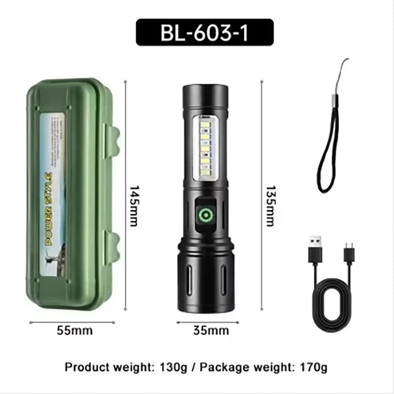 Lampe De Poche Ultra-Puissante
