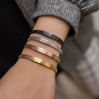 Bracelet Ayatul Kursi En Acier Inoxydable unité
