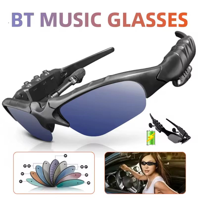 Lunettes Intelligentes 3-en-1 : Écoutez, Appelez, Brillez de Style Sans Lever le Petit Doigt !
