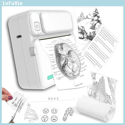 Mini-Imprimante Portable Thermique, Sans Encre