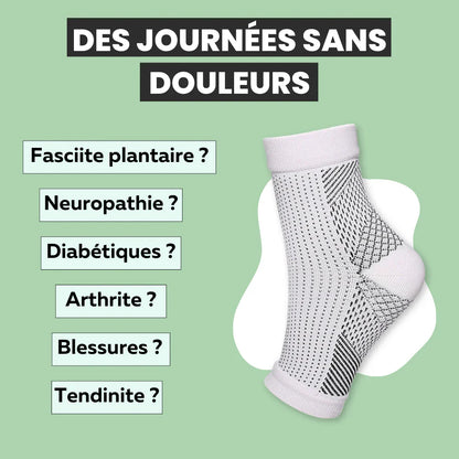 Chaussettes Thérapeutique Anti-Douleur - Soulagement immédiat des pieds et jambe fatigué