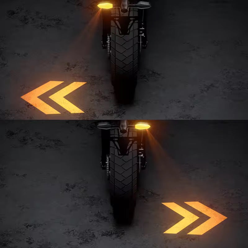 Clignotant LED pour Moto avec Projection au Sol
