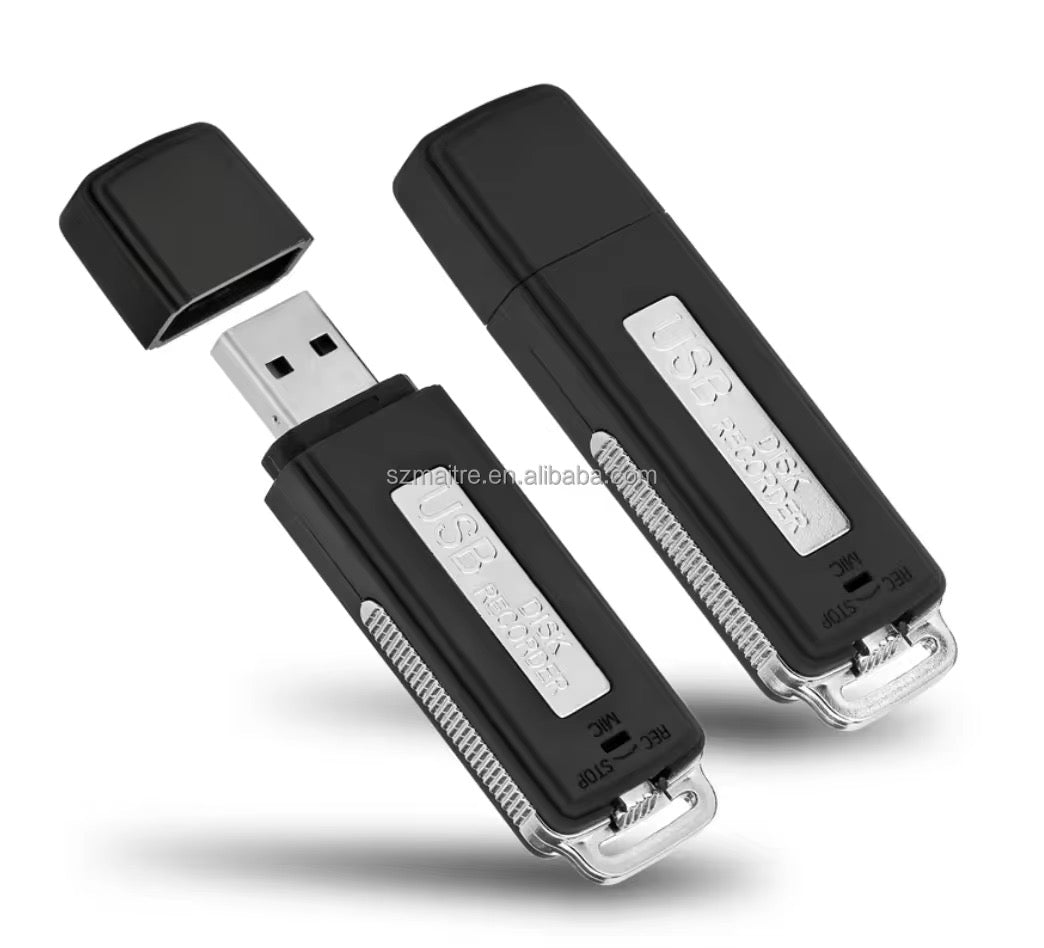 Clé USB Enregistreur Intelligent : Pour Réunions, Cours et Surveillance Discrète Cm