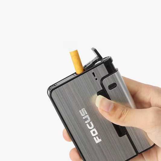 Briquet multifonctions Focus avec rangement intégré pour cigarette électronique ou pod jetable