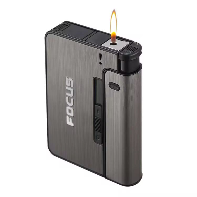 Briquet multifonctions Focus avec rangement intégré pour cigarette électronique ou pod jetable
